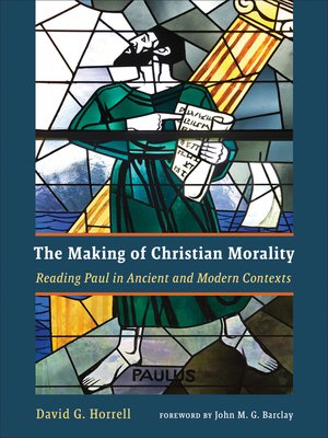 cover image of The Making of Christian Morality